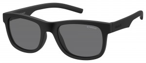Polaroid Kids Pld 8020/s YYV/Y2 BLACK RUBBER